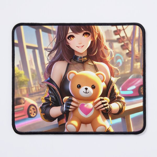Item preview, A girl with a teddy bear designed and sold by tiktoker-lt.