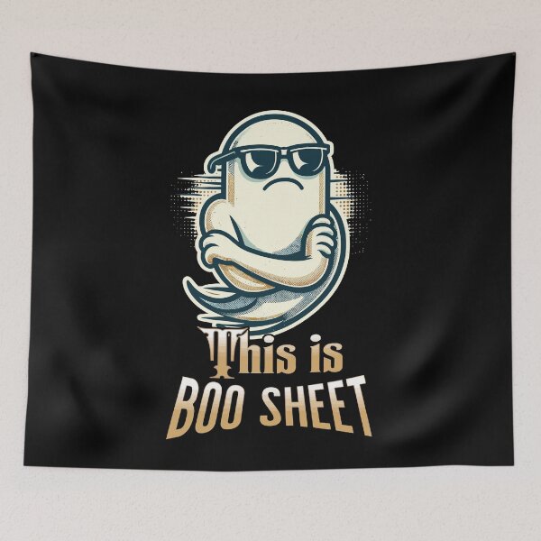 Item preview, Funny Halloween Boo Sheet Ghost designed and sold by LuminOrb.