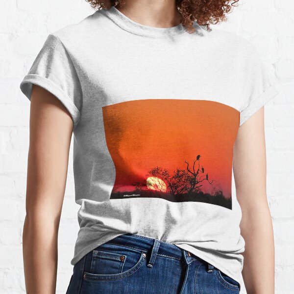 AT SUNSET IN KRUGER - SONSONDERGANG IN KRUGER PARK Classic T-Shirt