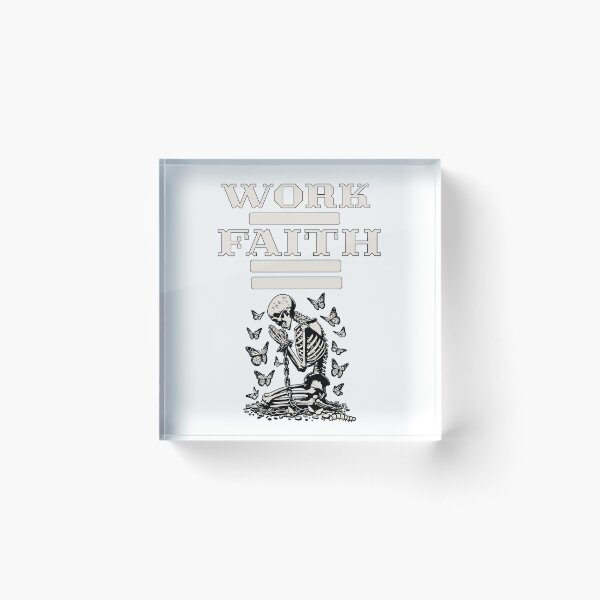 Item preview, WORK - FAITH = designed and sold by FREEKNSTEIN.