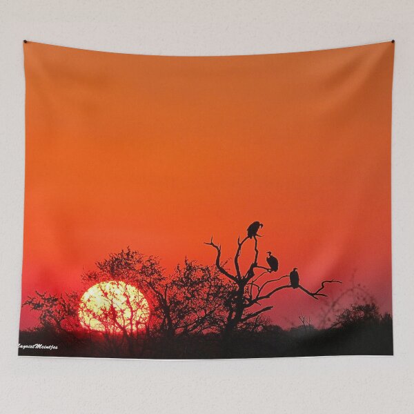 Item preview, AT SUNSET IN KRUGER - SONSONDERGANG IN KRUGER PARK designed and sold by Magriet Meintjes.