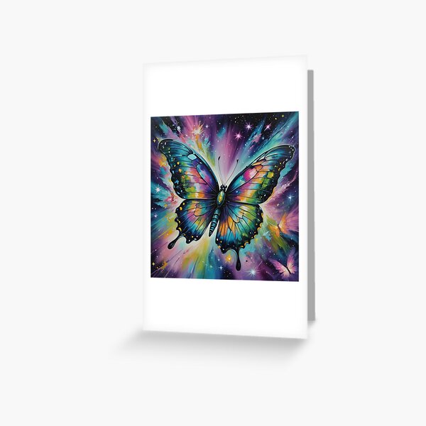 Item preview, Technicolor butterfly in space designed and sold by Ganador96.