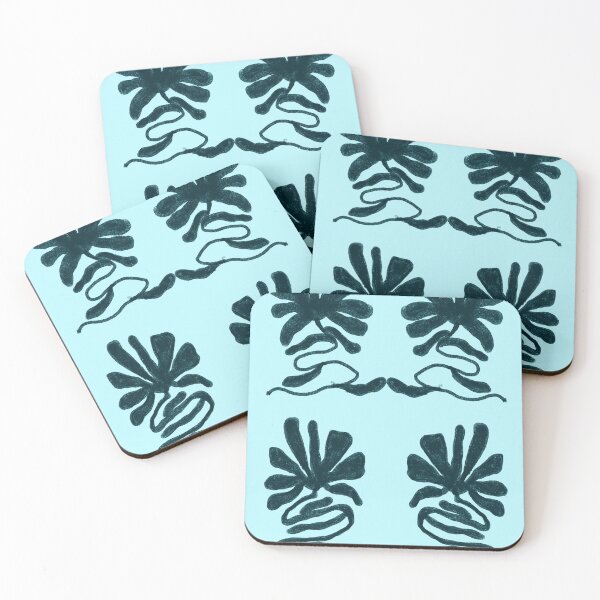 Item preview, Blue Boho Abstract Pattern designed and sold by bowsbotanicals.