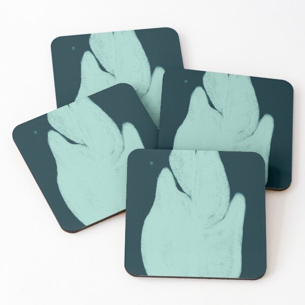 Item preview, Blue Boho Abstract Shape designed and sold by bowsbotanicals.