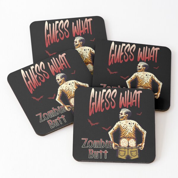 Item preview, Guess What Zombie Butt Halloween Fun designed and sold by LuminOrb.