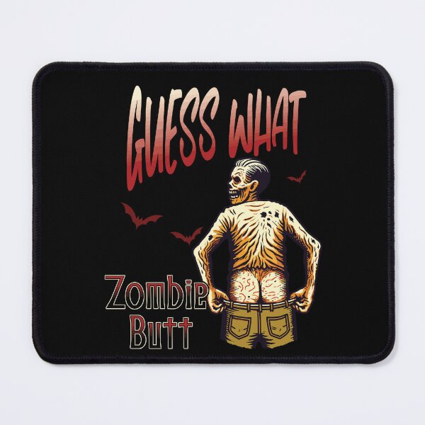 Item preview, Guess What Zombie Butt Halloween Fun designed and sold by LuminOrb.