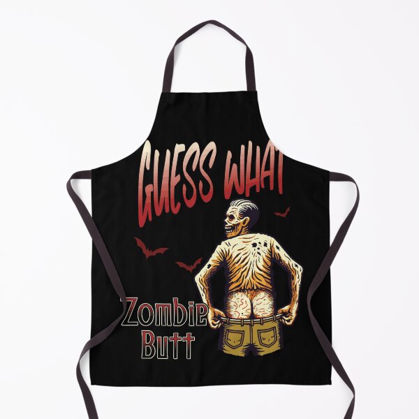 Item preview, Guess What Zombie Butt Halloween Fun designed and sold by LuminOrb.