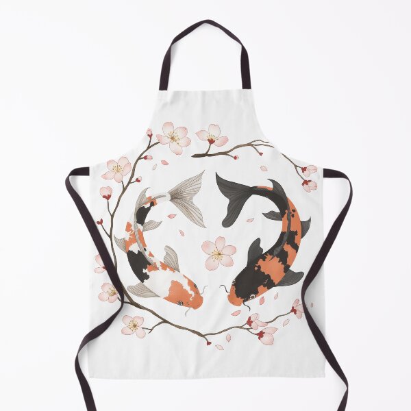 Item preview, Yin & Yang Koi With Cherry Blossom designed and sold by xiao xuans.