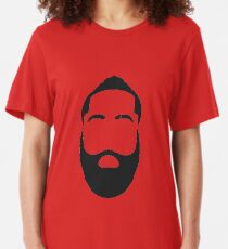 James Harden face Slim Fit T-Shirt