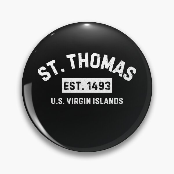 Item preview, St Thomas - U.S. Virgin Islands Est 1493 designed and sold by GoodOldVintage.