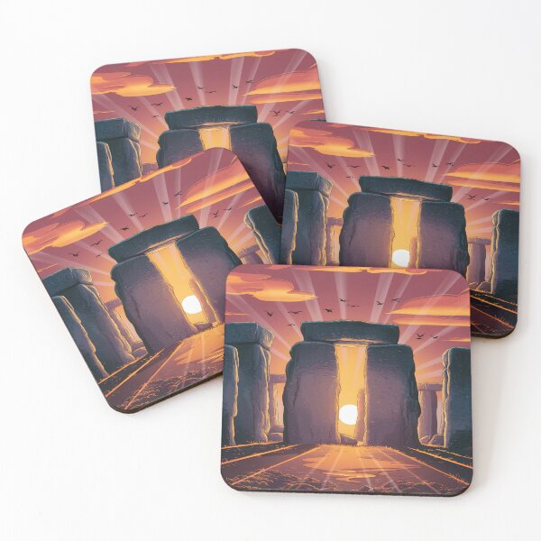 Item preview, Stonehenge Sunset designed and sold by Angry Swan Designs.