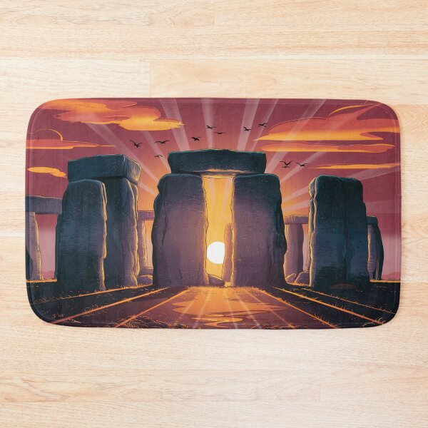 Item preview, Stonehenge Sunset designed and sold by Angry Swan Designs.