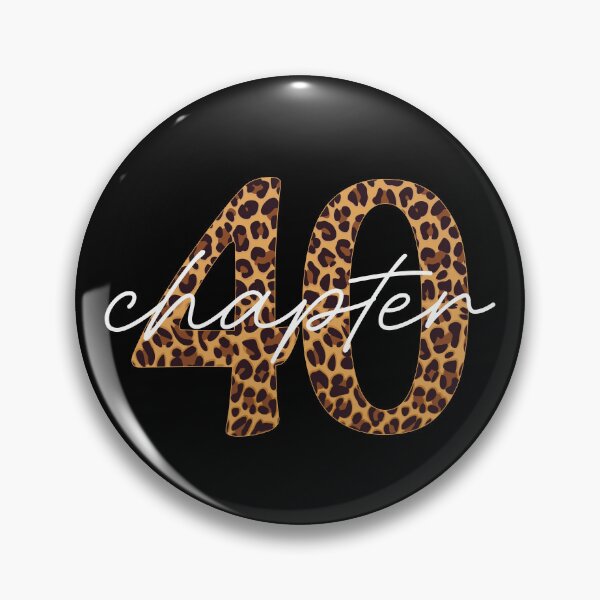 Item preview, 40th Birthday, chapter 40, leopard print designed and sold by iclipart.