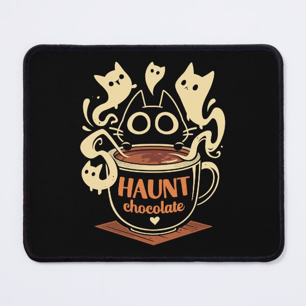 Item preview, Haunt chocolate - Black Cat and Ghosts designed and sold by Snouleaf.