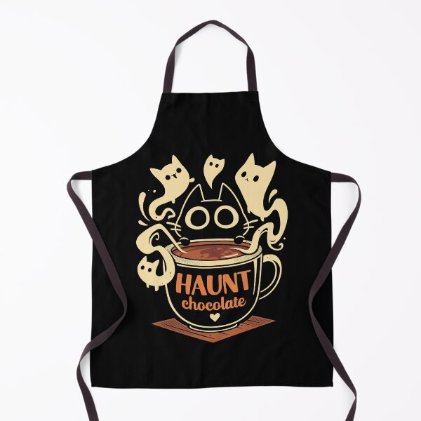 Item preview, Haunt chocolate - Black Cat and Ghosts designed and sold by Snouleaf.