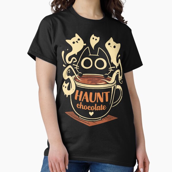 Item preview, Haunt chocolate - Black Cat and Ghosts designed and sold by Snouleaf.