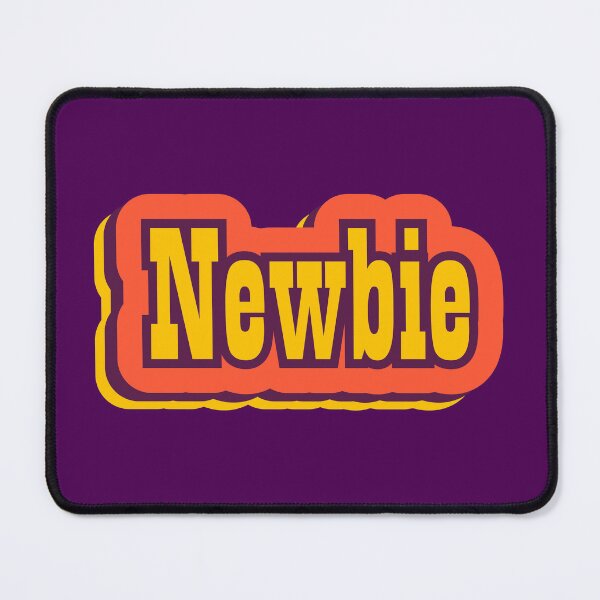 Item preview, Newbie Retro Typography, Vintage Slang Word designed and sold by ArtNoveltee.