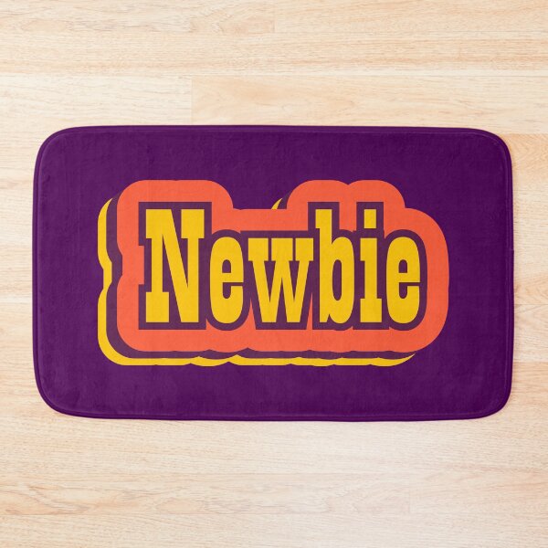 Item preview, Newbie Retro Typography, Vintage Slang Word designed and sold by ArtNoveltee.