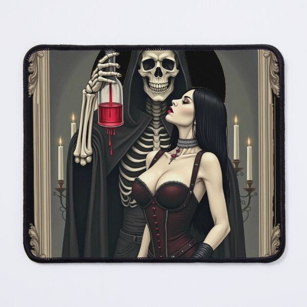 Item preview, Eternal Bond: The Seductive Mistress and The Grim Reaper's Elixir designed and sold by marvinismyname.