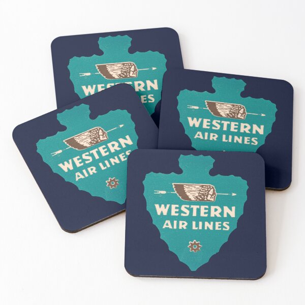 Item preview, 1955 Western Airlines designed and sold by historicimage.