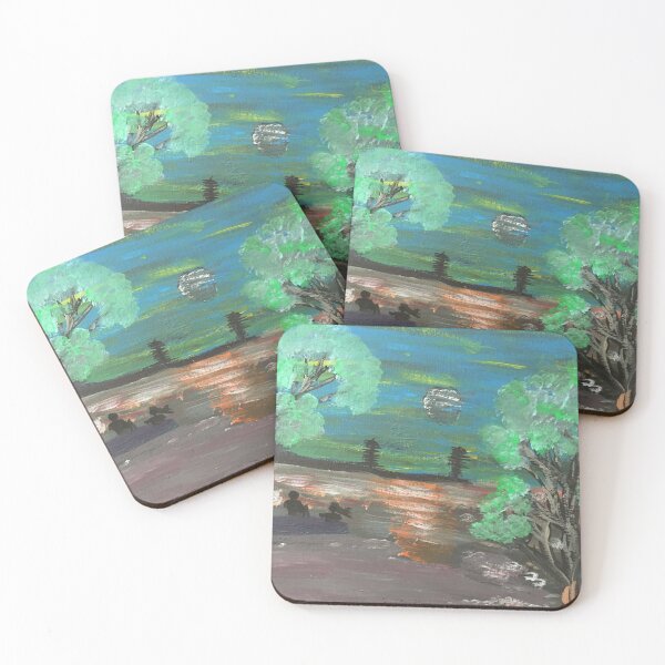 Item preview, Romantic Boat Ride in the Moonlight designed and sold by dkirenga.