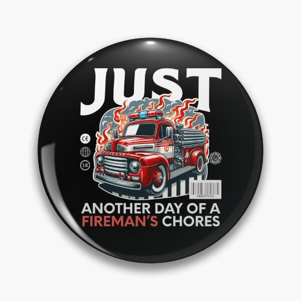 Item preview, Just another day of a fireman's chores designed and sold by Peerless-Prime.