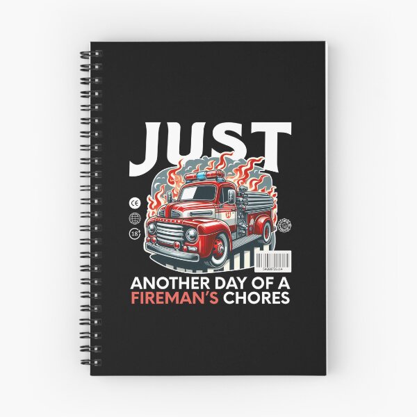 Item preview, Just another day of a fireman's chores designed and sold by Peerless-Prime.