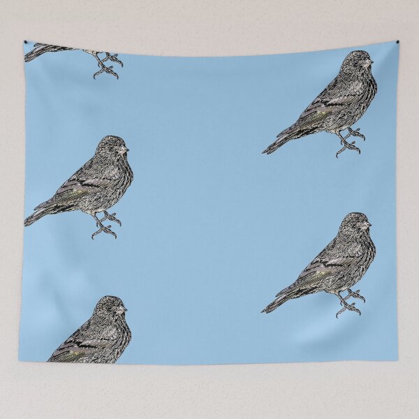 Item preview, Pine Siskin Black Alternate Design  designed and sold by designsasstultd.