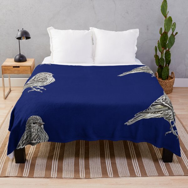 Item preview, Pine Siskin White Alternate Design designed and sold by designsasstultd.