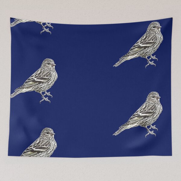 Item preview, Pine Siskin White Alternate Design  designed and sold by designsasstultd.