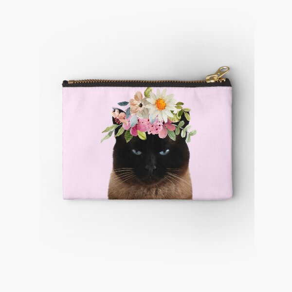 Item preview, Floral Crowned Cat designed and sold by memisiArt.