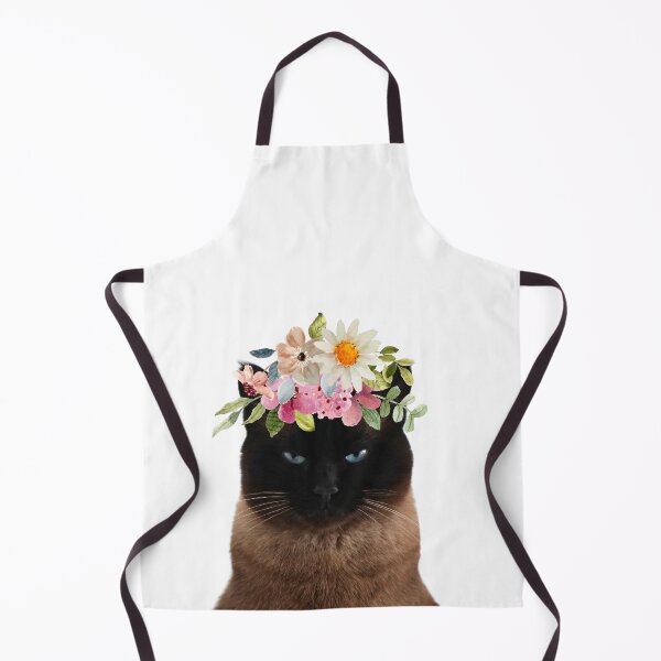 Item preview, Floral Crowned Cat designed and sold by memisiArt.