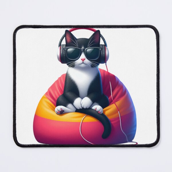 Item preview, Purr-fect Tunes designed and sold by Wise-Stickers.