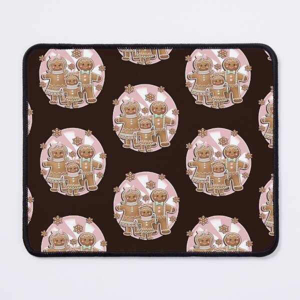 Item preview, Christmas Pastel Pink Gingerbread designed and sold by tamdevo1.