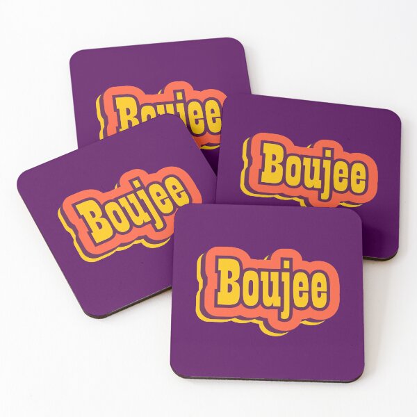Item preview, Boujee Retro Typography, Vintage Slang Word designed and sold by ArtNoveltee.