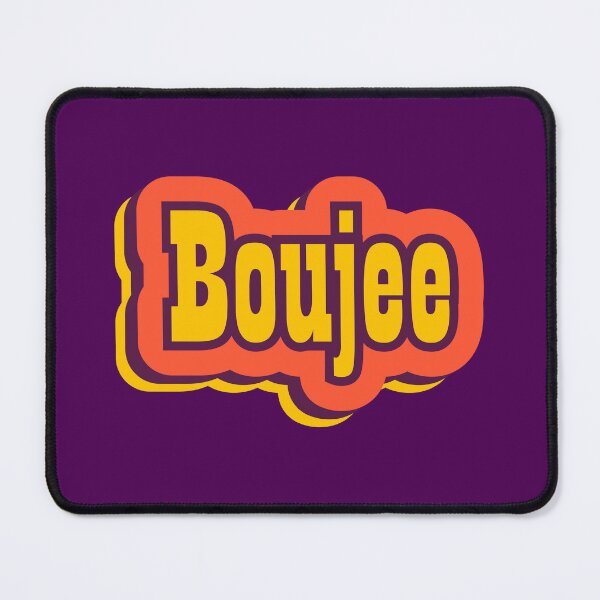 Item preview, Boujee Retro Typography, Vintage Slang Word designed and sold by ArtNoveltee.