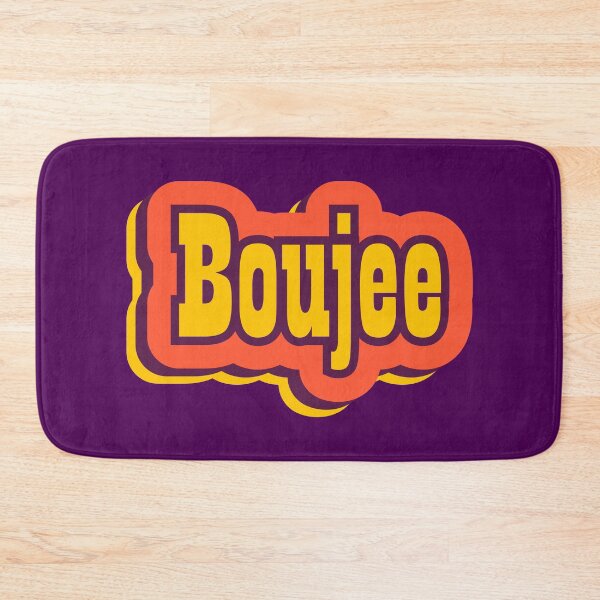 Item preview, Boujee Retro Typography, Vintage Slang Word designed and sold by ArtNoveltee.