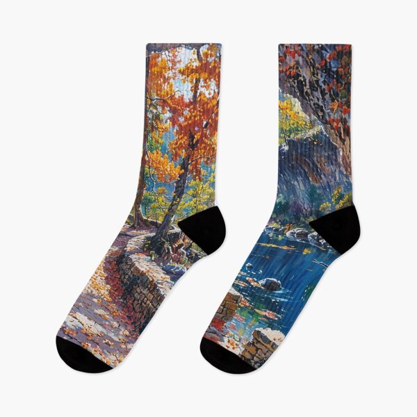 Item preview, Autumn Walkway designed and sold by Dawn van Doorn.