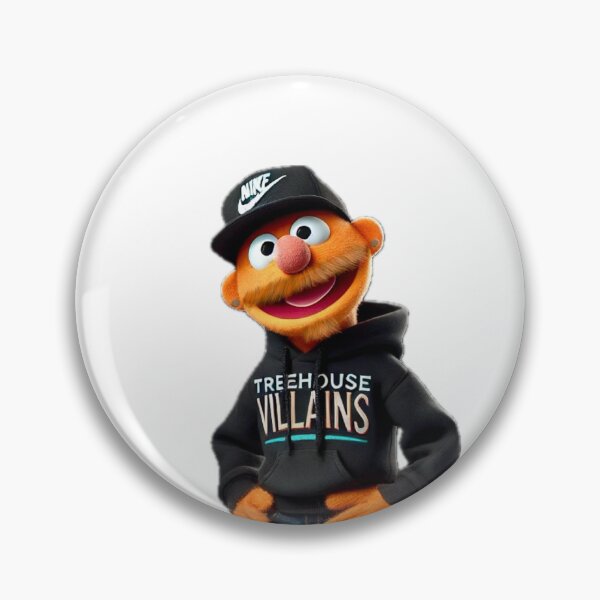 Item preview, Treehouse villains podcast host Ian puppet  designed and sold by grandpakato.