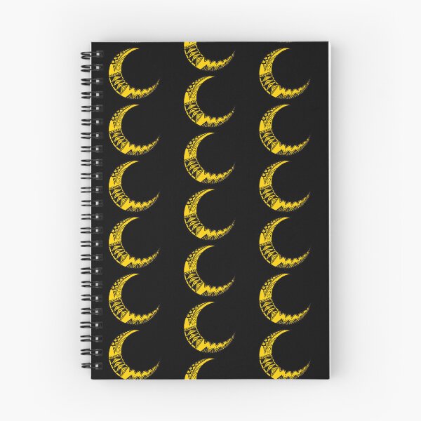 Item preview, Yellow Tribal Crescent Moon designed and sold by Steeb757.