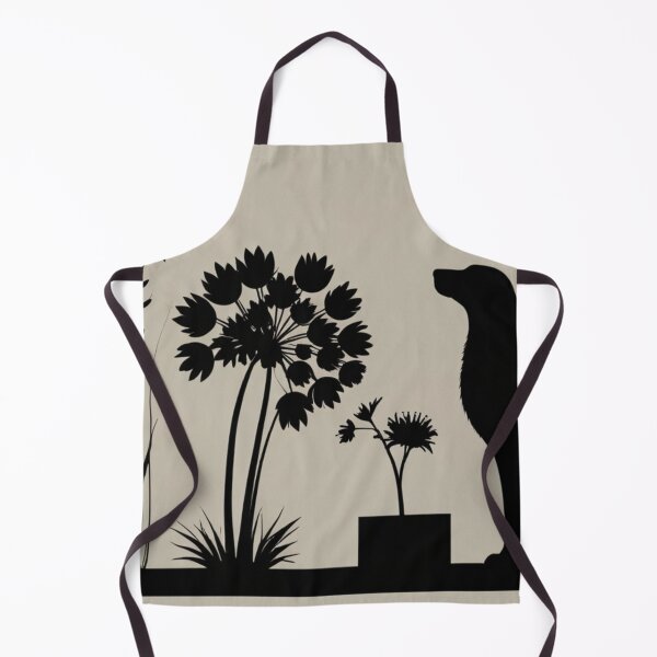 Item preview, A dog stares intently at plants, completely lost in deep, philosophical thought! designed and sold by Josejuju.
