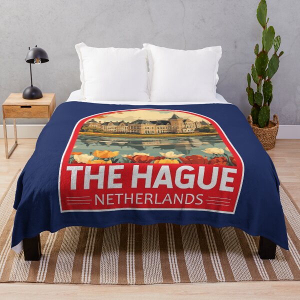 Item preview, The Hague Netherlands Travel Art Emblem designed and sold by KrisSidDesigns.