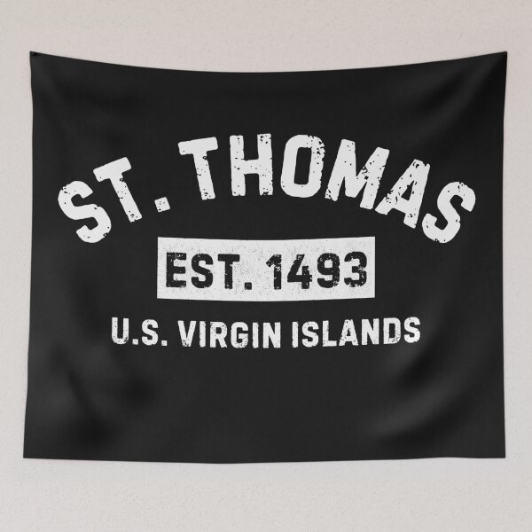 Item preview, St Thomas - U.S. Virgin Islands Est 1493 designed and sold by GoodOldVintage.