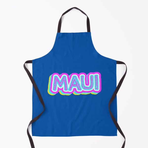 Item preview, Maui Beach Retro Typography designed and sold by ArtNoveltee.