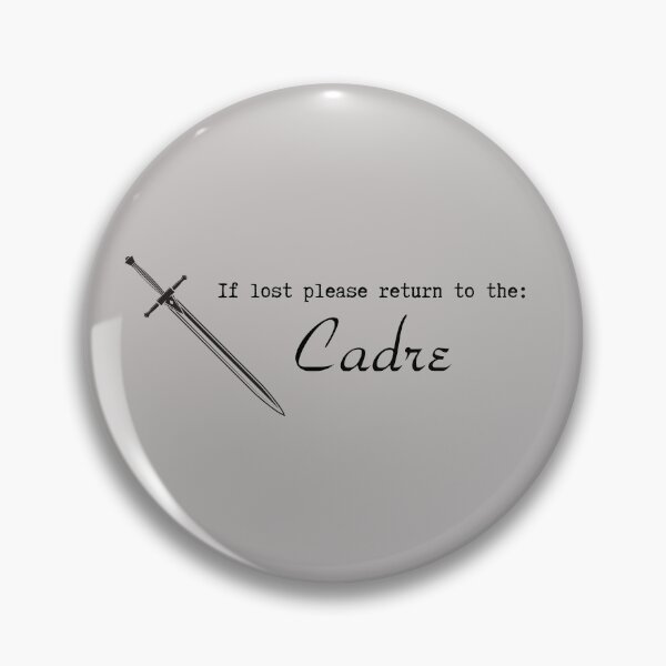 Item preview, If lost please return to the Cadre. designed and sold by MightyPenShop.