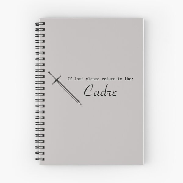 Item preview, If lost please return to the Cadre. designed and sold by MightyPenShop.