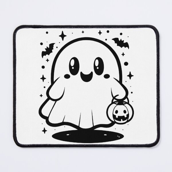 Item preview, Friendly Cute Halloween Boo designed and sold by Thai Vibe Studio.