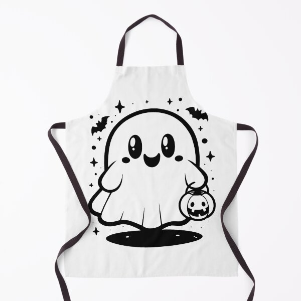 Item preview, Friendly Cute Halloween Boo designed and sold by Thai Vibe Studio.