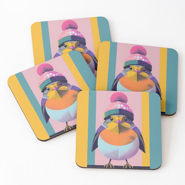 Item preview, Cosy Winter Robin Illustration designed and sold by Adam Regester.