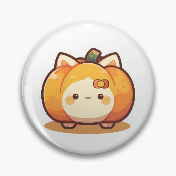 Item preview, Super Kawaii Halloween Pumpkin Cat Sticker in this 2024 designed and sold by Moyanana.